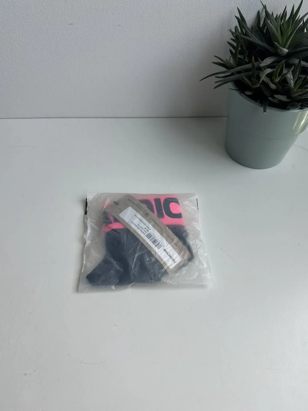 Addicted - Flame Jockstrap - Black / Pink (M)